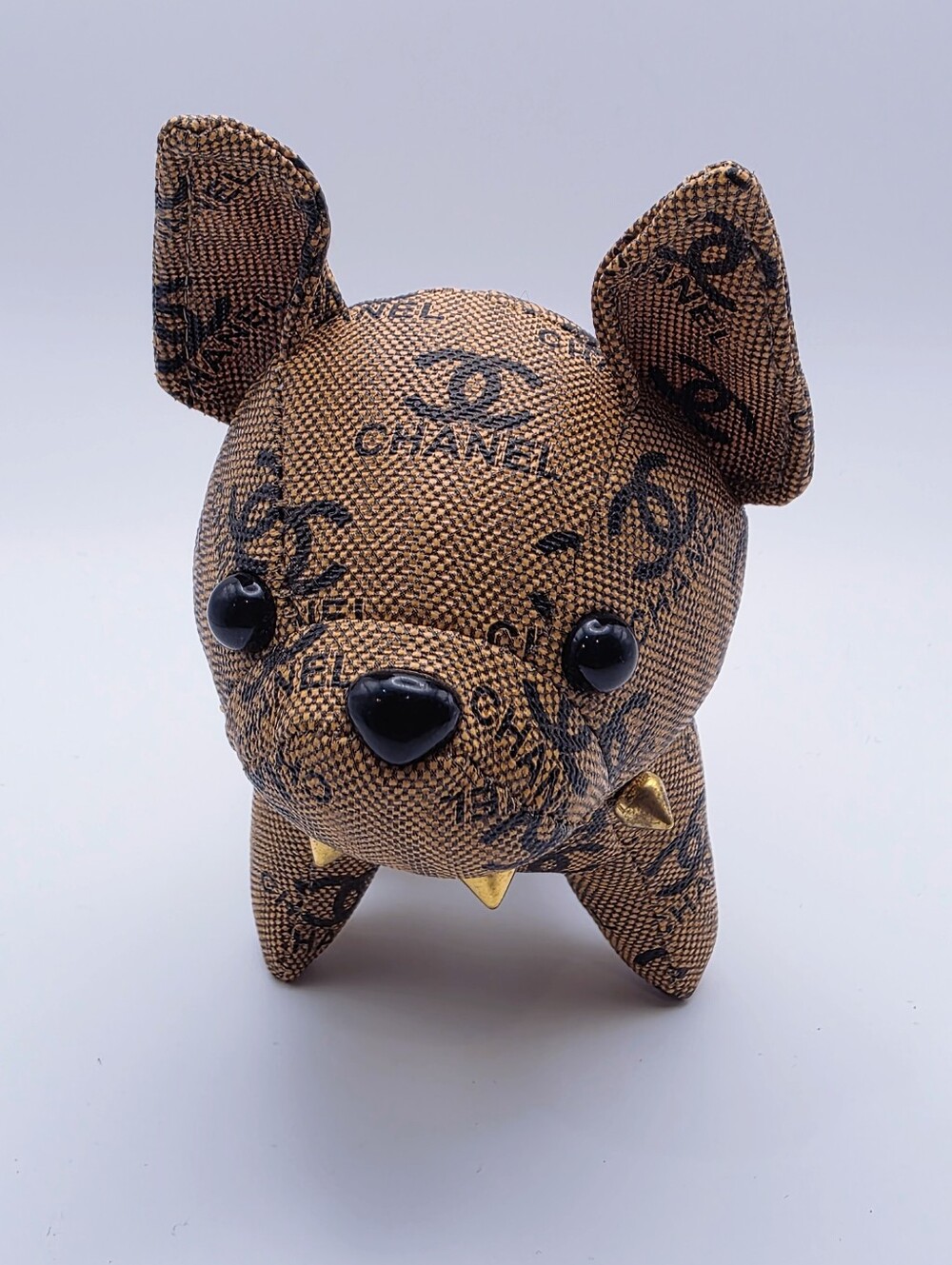 Brown Frenchie Bag Charm Keychain – Designer Inspired Dog Accessory